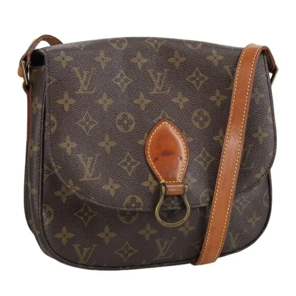 LOUIS VUITTON Monogram Saint Cloud GM Shoulder Bag